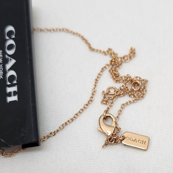 Coach Necklace And Earrings #707 - Picture 11 of 12